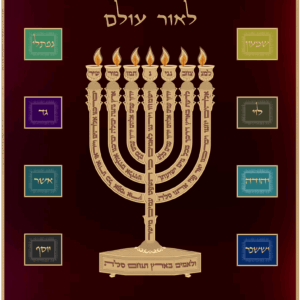 שבטים עם מנורה