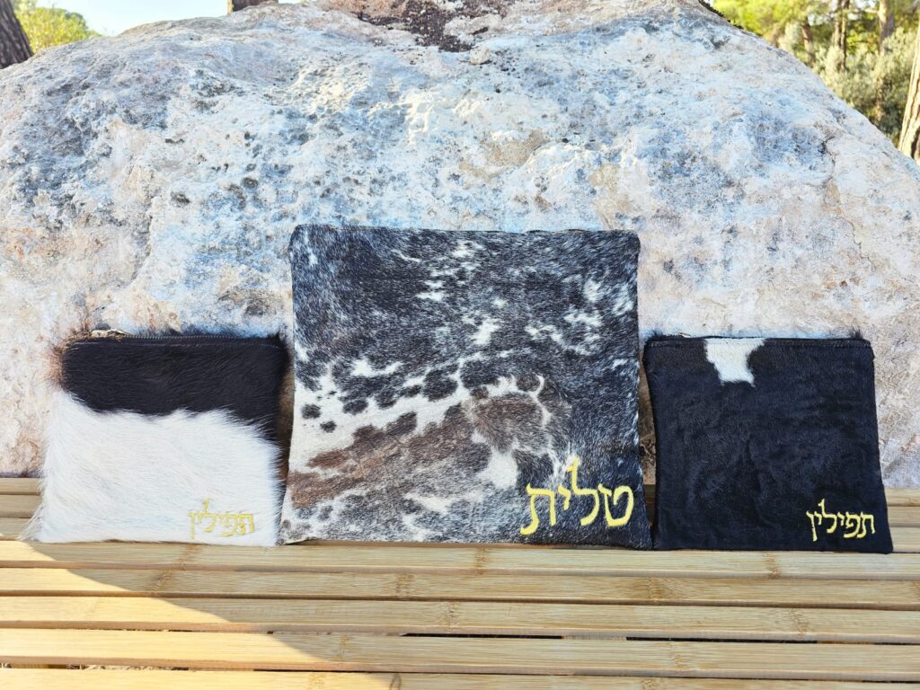 סט לטלית ותפילין רש"י ור"ת מפרווה מלאה